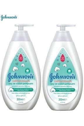 Johnsons Baby Bebek Saç Ve Vücut Şampuanı 300ml 2 Li Set Cottontouch PAKETJOHNSONS015
