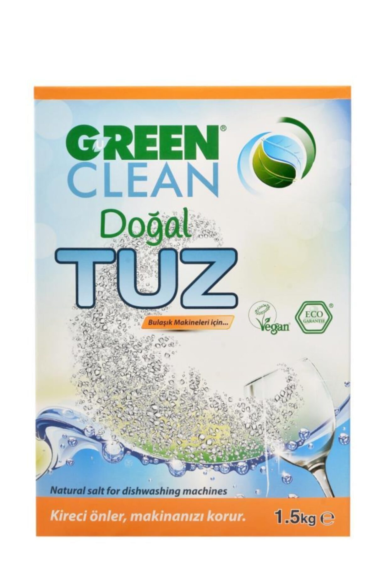 Green Clean Organik Bulaşık Makinası Doğal Tuz 1,5 kg