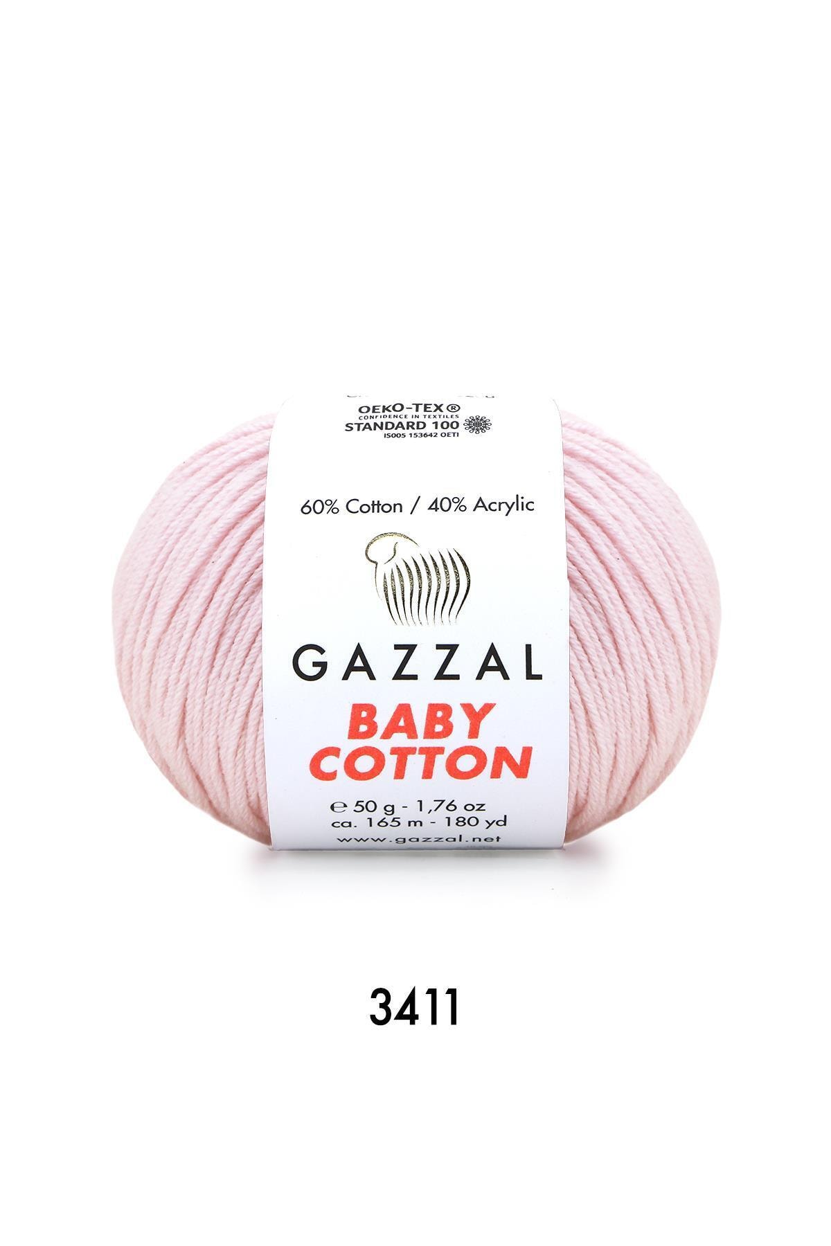 Baby Cotton Amigurumi Rope 50g Hand Knitting Rope Punch Rope 3411 Cotton+acrylic Knitting Rope