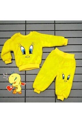 Kokos Bebek Pelus Tweety Pijama Takim Fiyati Yorumlari Trendyol
