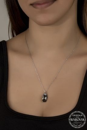 Swarovski Crystal Kadın Özel Kesim Zirconia Gümüş Kolye UNIONCK27
