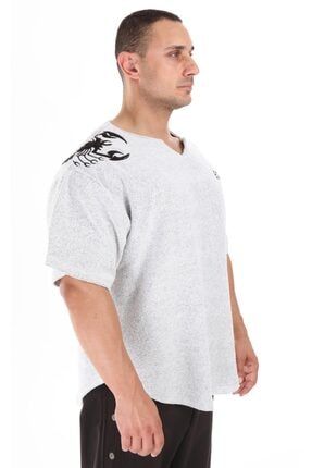 Oversize Antrenman T-shirt Extra Geniş Havlu Rag Top 3296