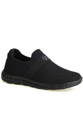 Siyah Unisex Ortopedik Spor Sneaker Ayakkabı BLS.527