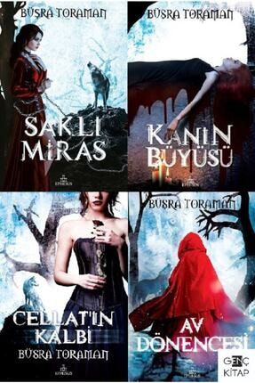 Kırmızı Başlıklı Kız Serisi 4 Kitap Ciltli Set Büşra Toraman Av Dönencesi Kanın Büyüsü Saklı Miras GENÇKİTAP73641