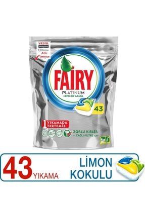 Fairy Platinum Limon 43 Adet Bulaşık Makinesi Kapsülü 4501375