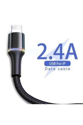 Halo Cable Iphone 7-8-xs-xr 2.4a 0.50cm Kısa Usb Şarj Kablosu 30593-965