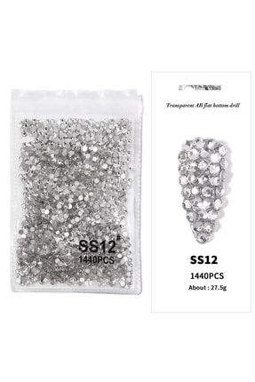 1 Poşet Rhinestone Diamond Nail Art Tırnak Süsleme Taşları Nail Jewelry Tırnak Takısı bb-0005-57
