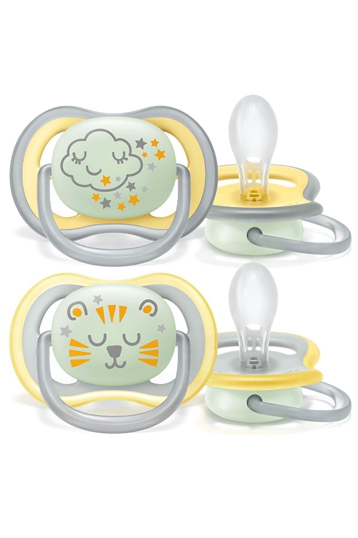 AVENT Philips Ultra Air Nighttime Karanlıkta Parlar Gece Emziği +18 Ay