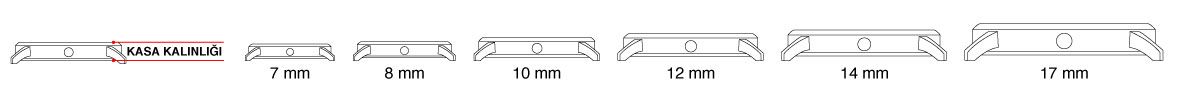 saat kasa kalınlığı