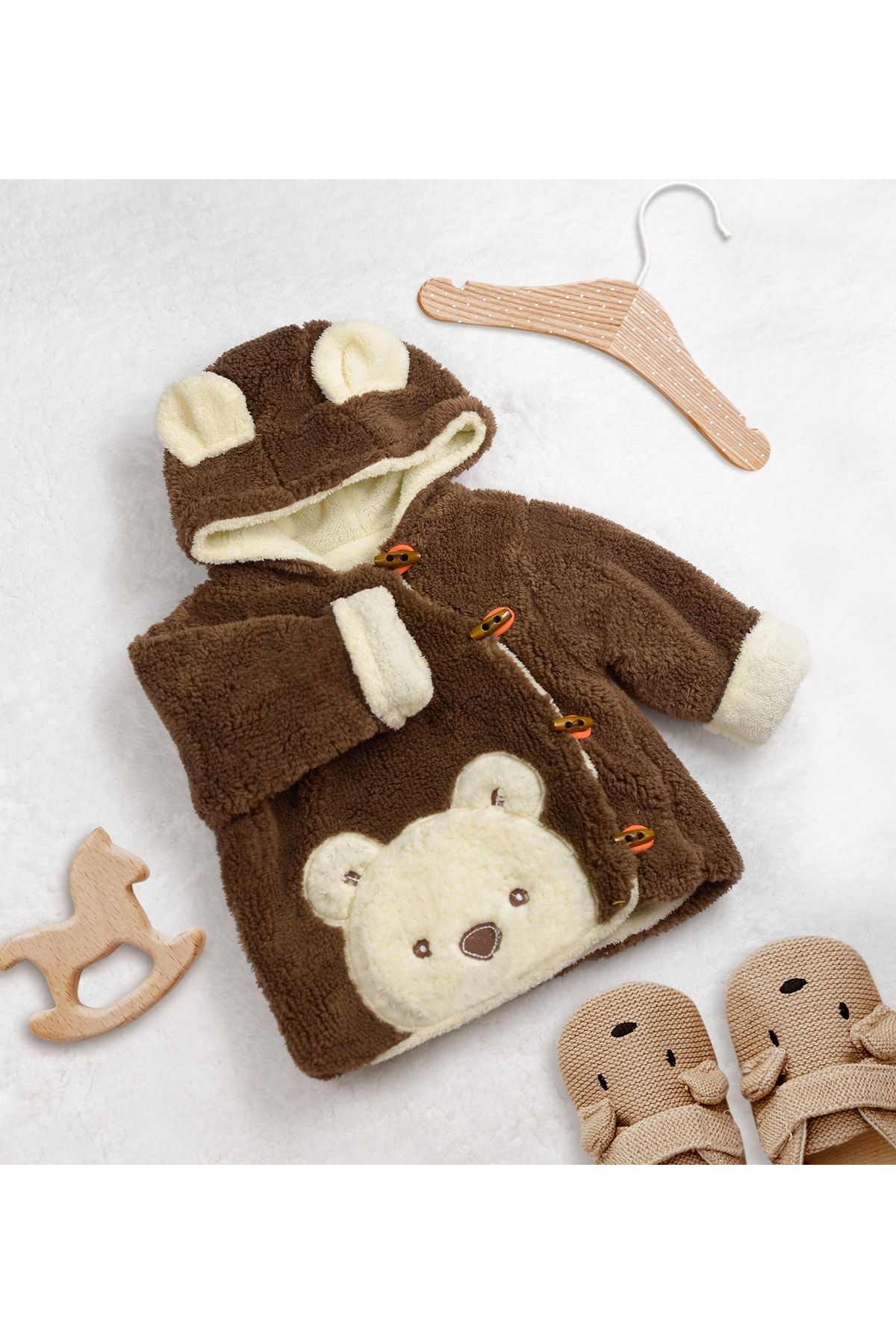 Cute teddy bear jacket clearance