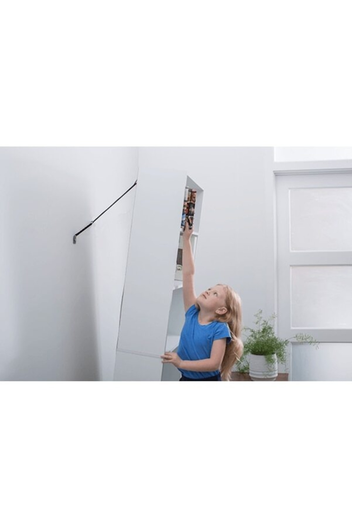 SAFEMAN Deprem Güvenliği Kayışı Siyah Bebek Güvenlik Kemeri 5 Adet fotoğrafı 2 (önizleme)