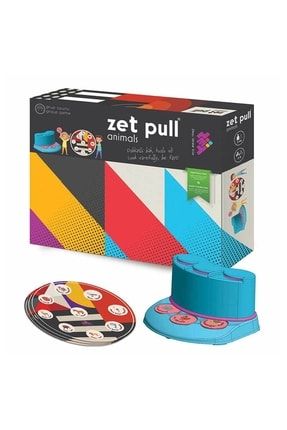 Zet Pull Animals Zeka Ve Işitsel Algı Oyunu 3+ Yaş 8 Oyuncu 463035