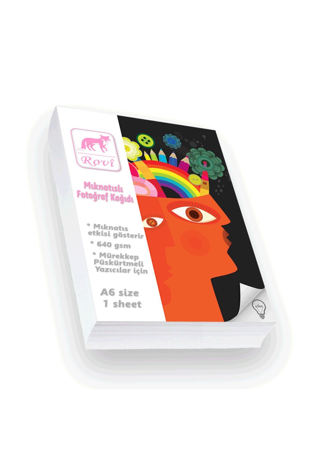 ROVİ Creative Mıknatıslı Fotoğraf Kağıdı 640gsm 1yp A6