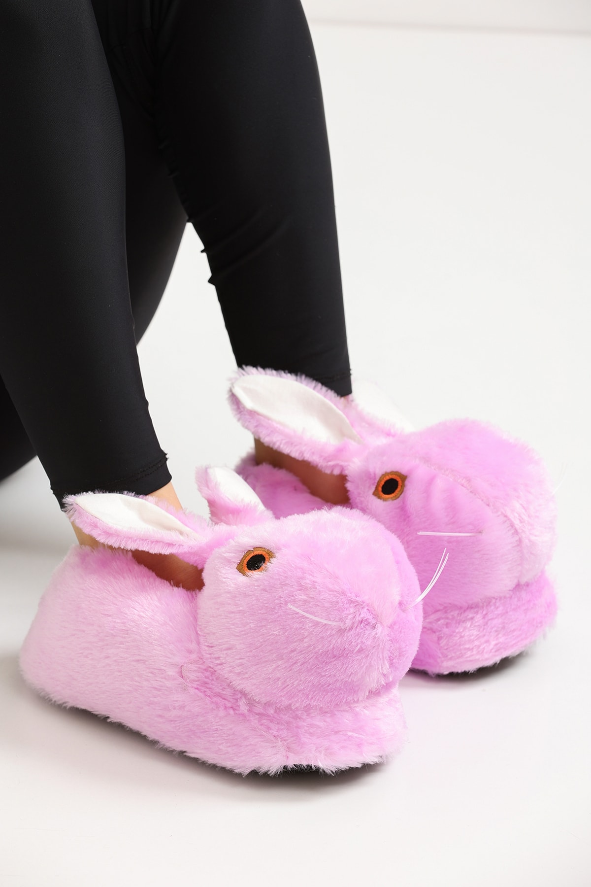 MY TREND SHOES Tavşan Desenli Ev Botu