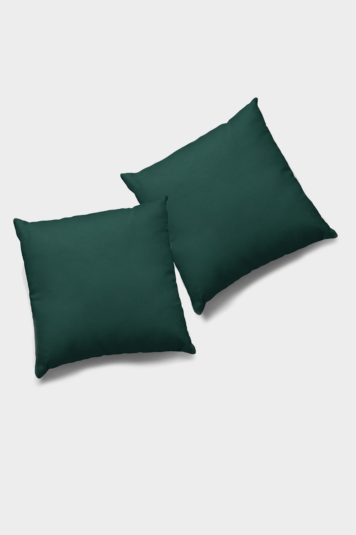 Dark green discount cushion covers