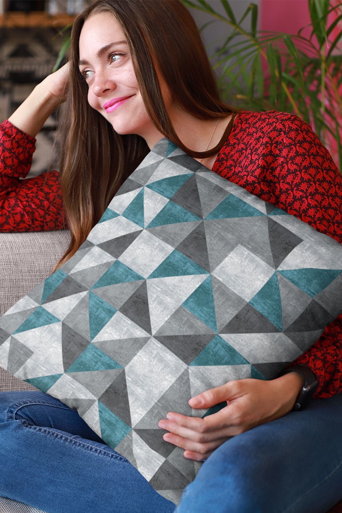 Triangle pillow discount case