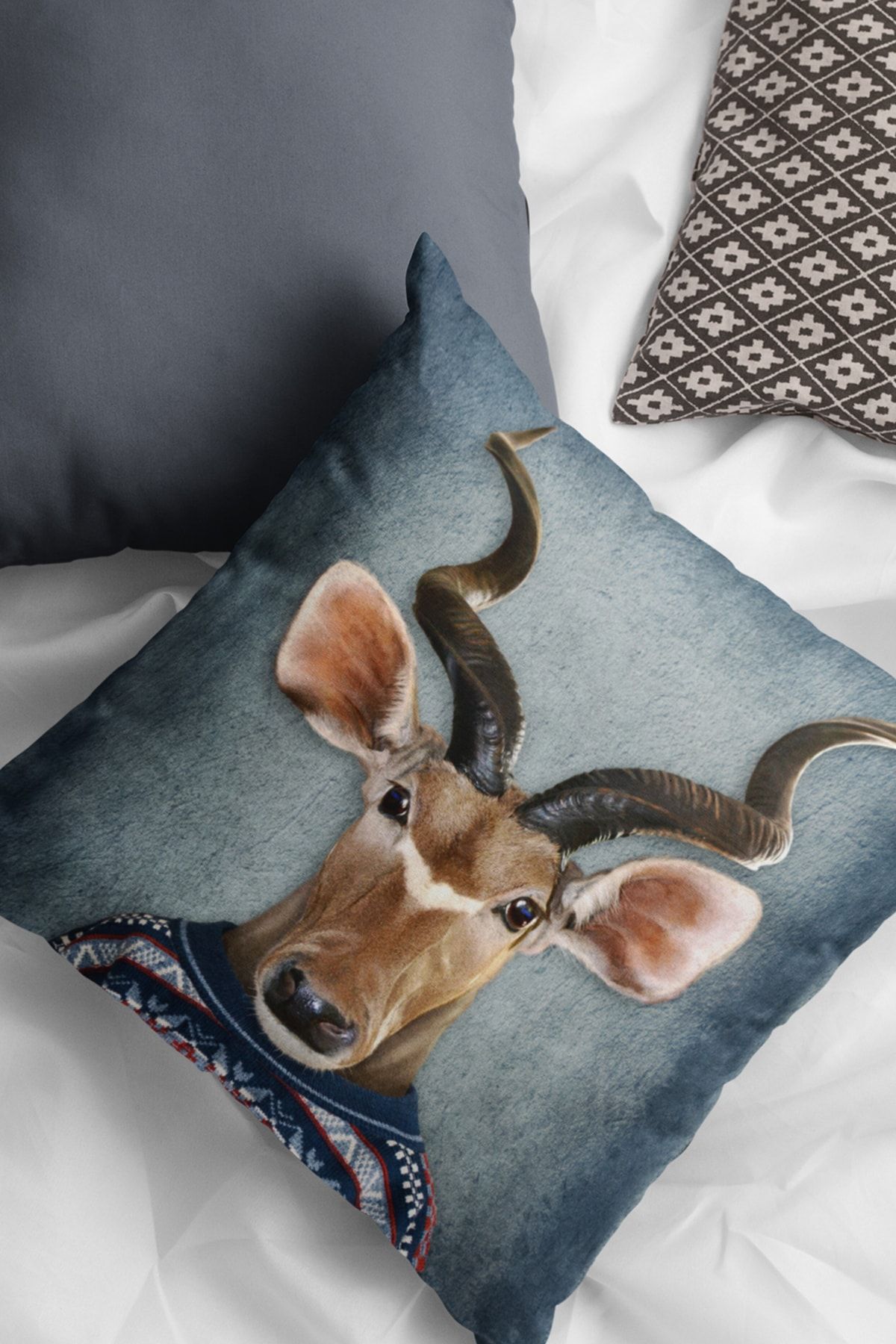Antelope throw pillow store