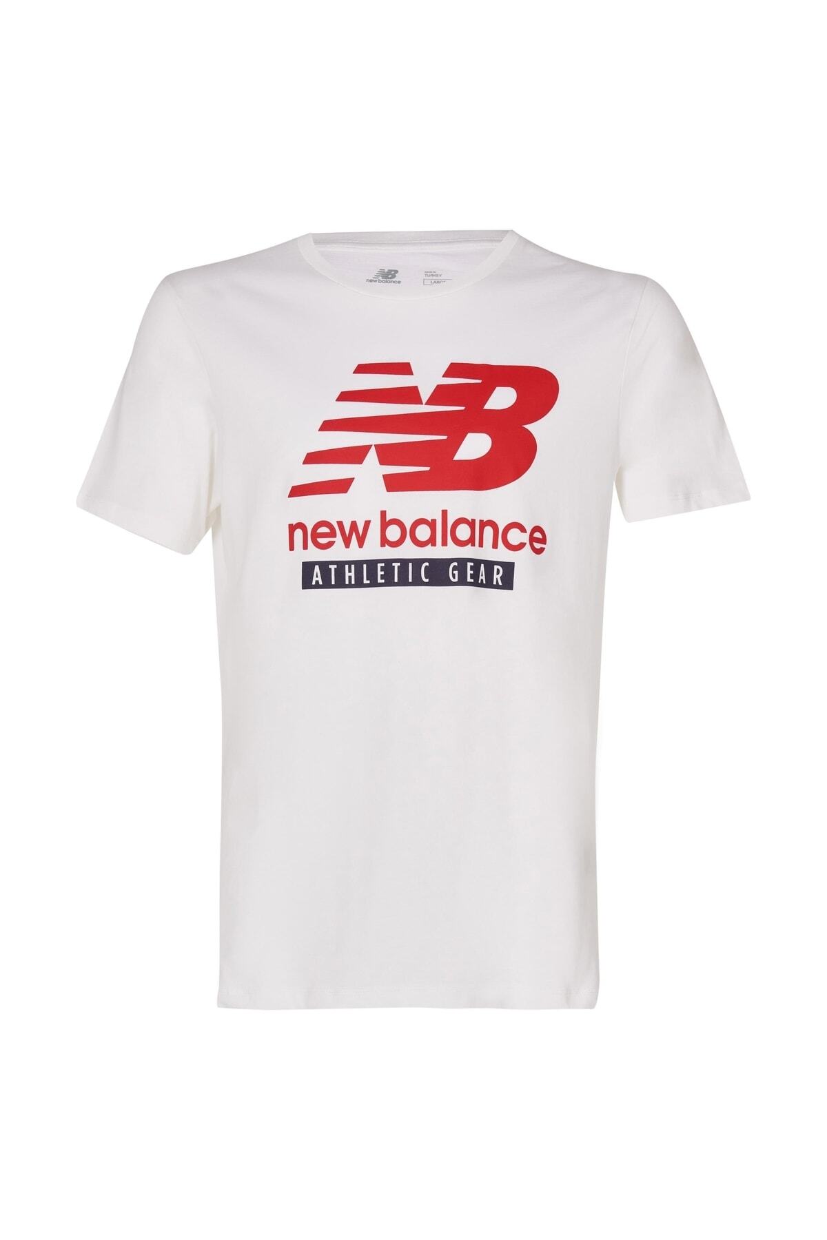 تی شرت مردانه طرح سبک زندگی Nb نیو بالانس تی شرت New Balance