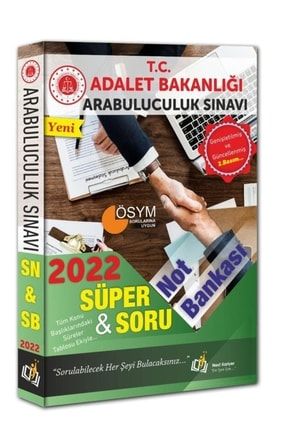 2022 Adalet Bakanlığı Arabuluculuk Sınavı Süper Not Ve Soru Bankası Yayınları 9786057609652