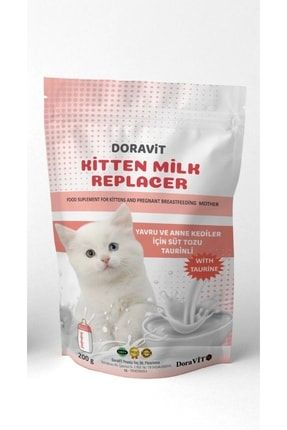 Cat Milk Replacer Taurinli Özel Ürün 200 Gr Yavru Kedi Süt Tozu 200gr catmilk