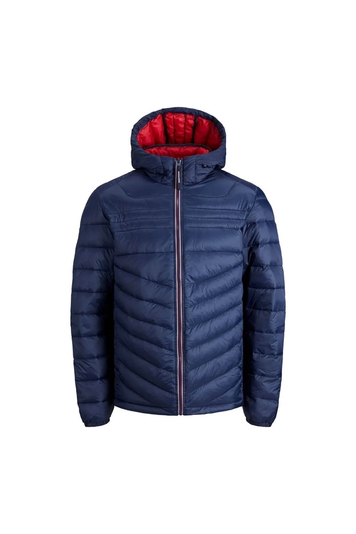 Veste Garçon Jack & Jones Jjehero Puffer Hood - Coupe-vent Chaude Avec Capuche Et Poches