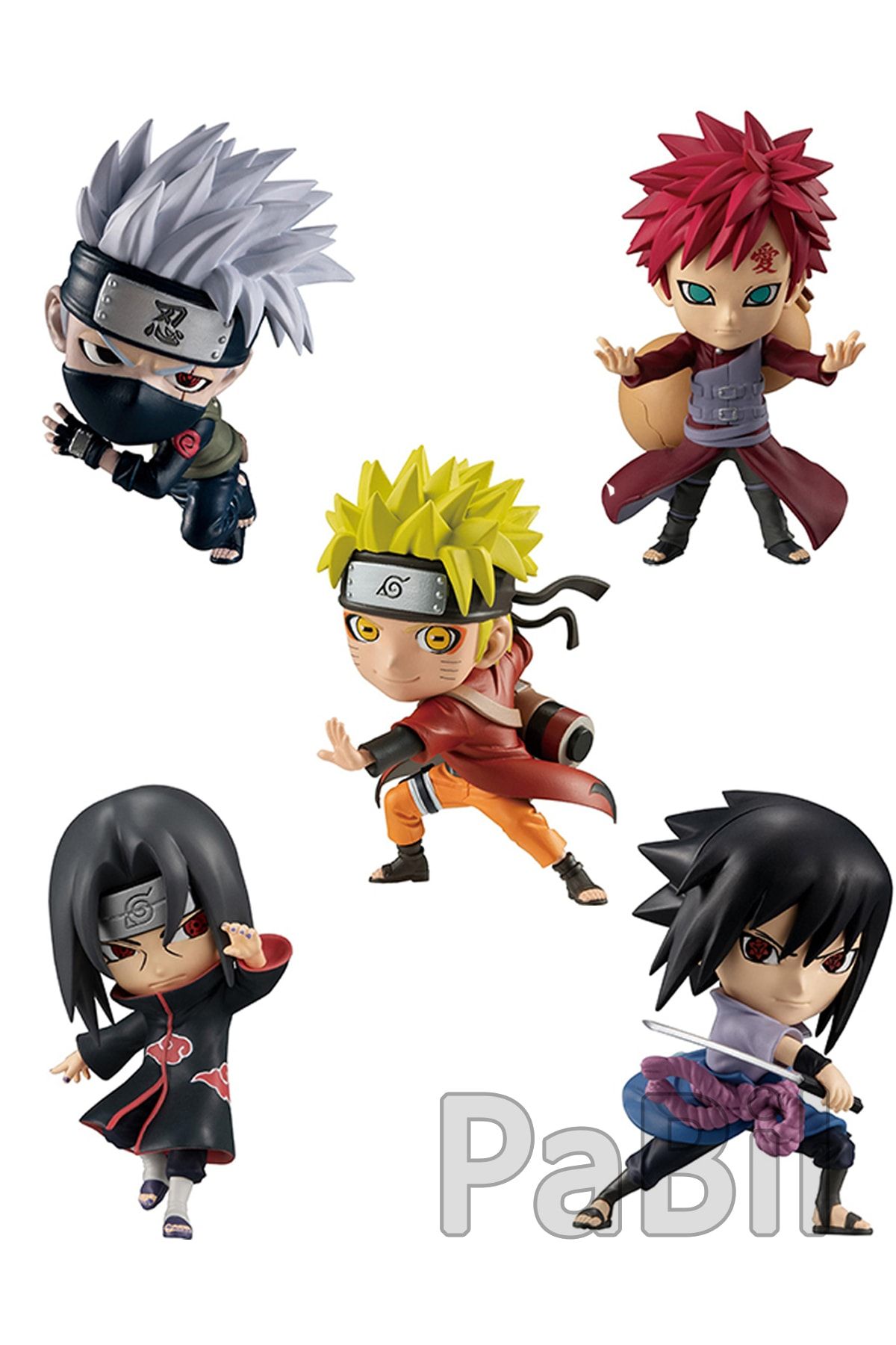 Naruto chibi top action figure