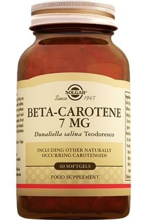 Beta Carotene 7 mg 60 Kapsül hizligeldicomBCKMP