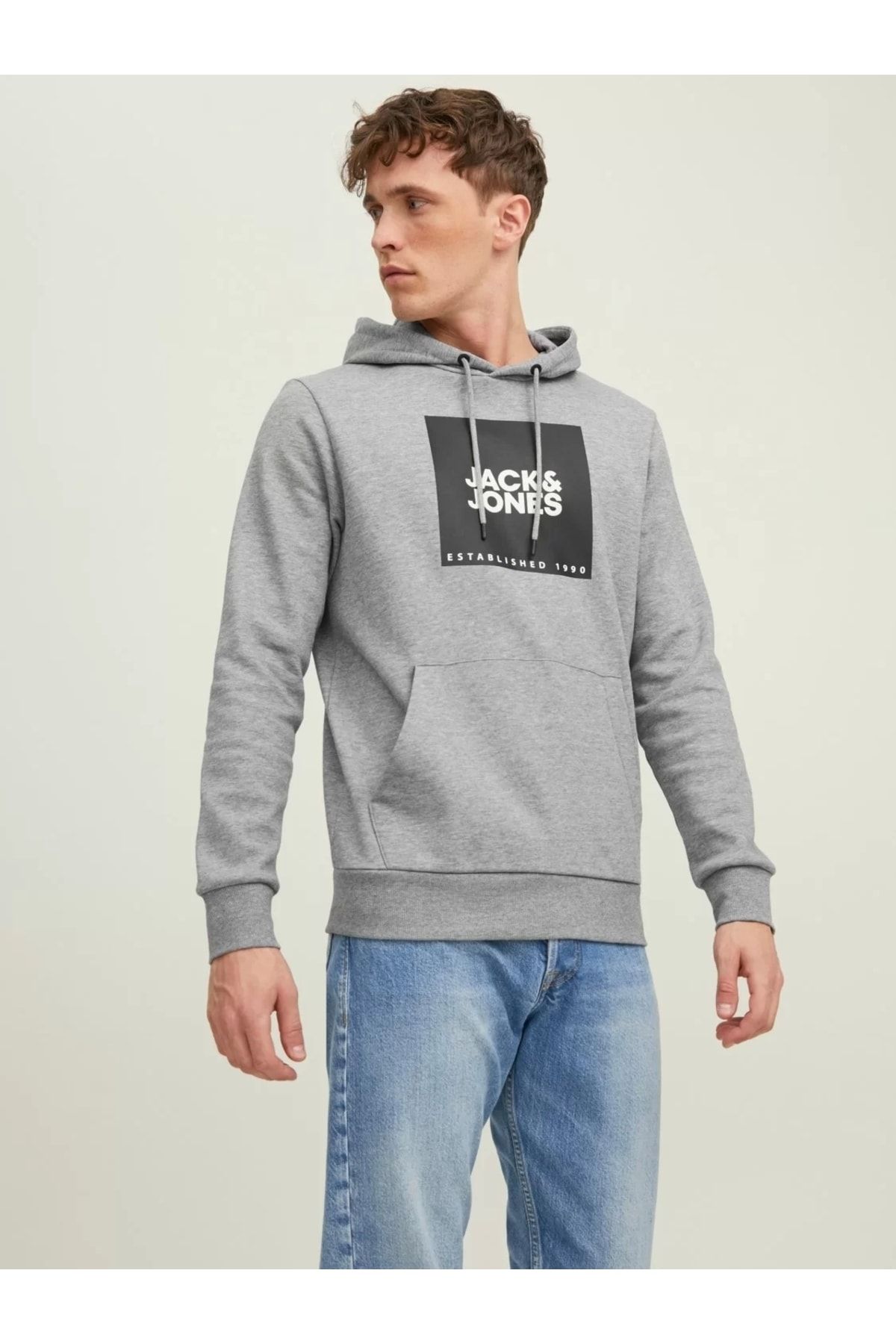 Jack and cheap jones grey sweatshirt