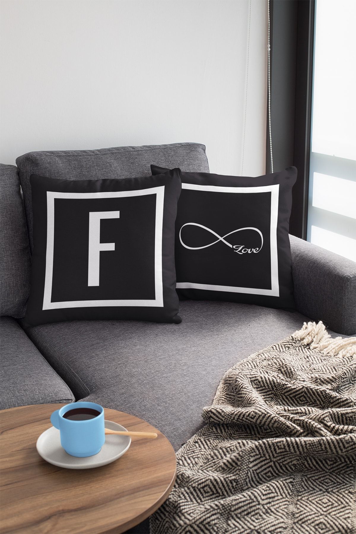 Dark throw pillows cheap