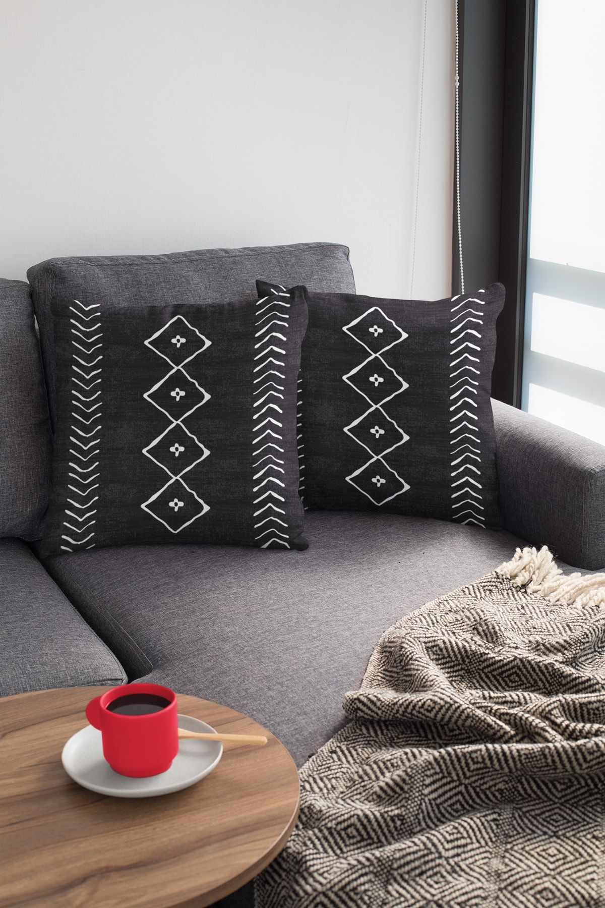 NeluxHome Moroccan Stain Resistant Premium Thai Feather Fabric