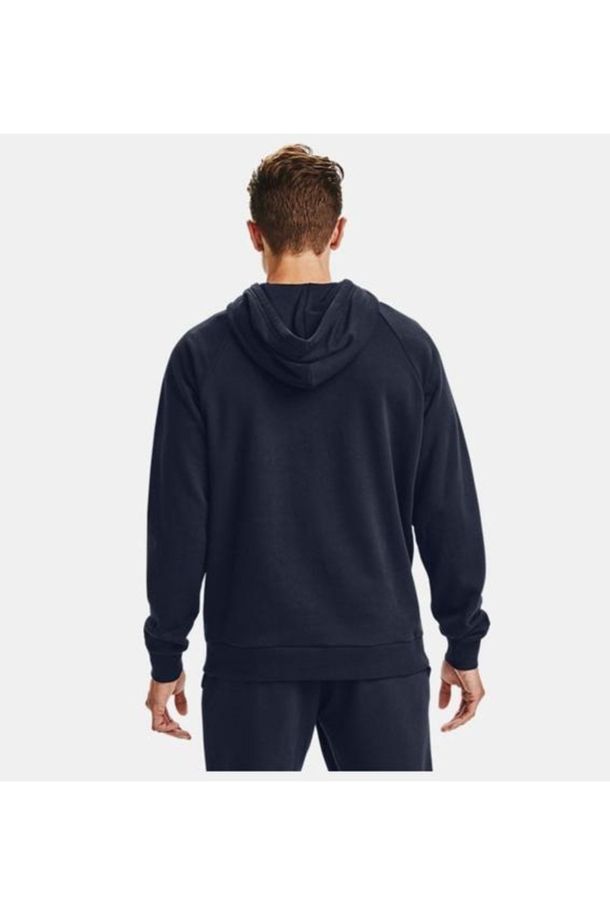 Navy blue under armour sweatshirt hot sale