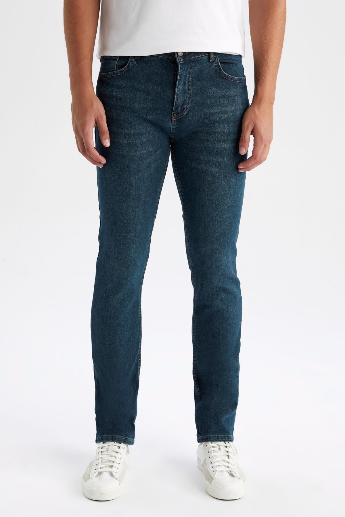 DeFacto Jeans Grün Straight Fast ausverkauft