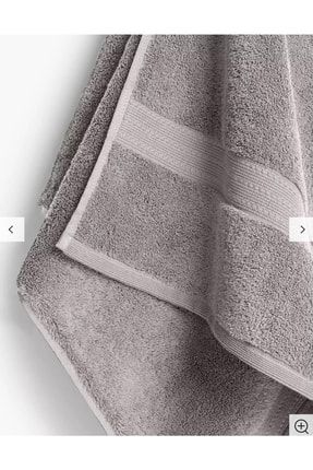 Tek'li Havlu 90x150 Banyo Havlusu Gri Rengi Soft 100% Cotton GR1109