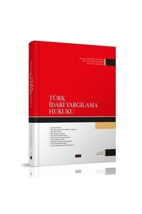 Türk Idari Yargılama Hukuku - Bahtiyar Akyılmaz, Murat Sezginer, Cemil Kaya SVSY0014