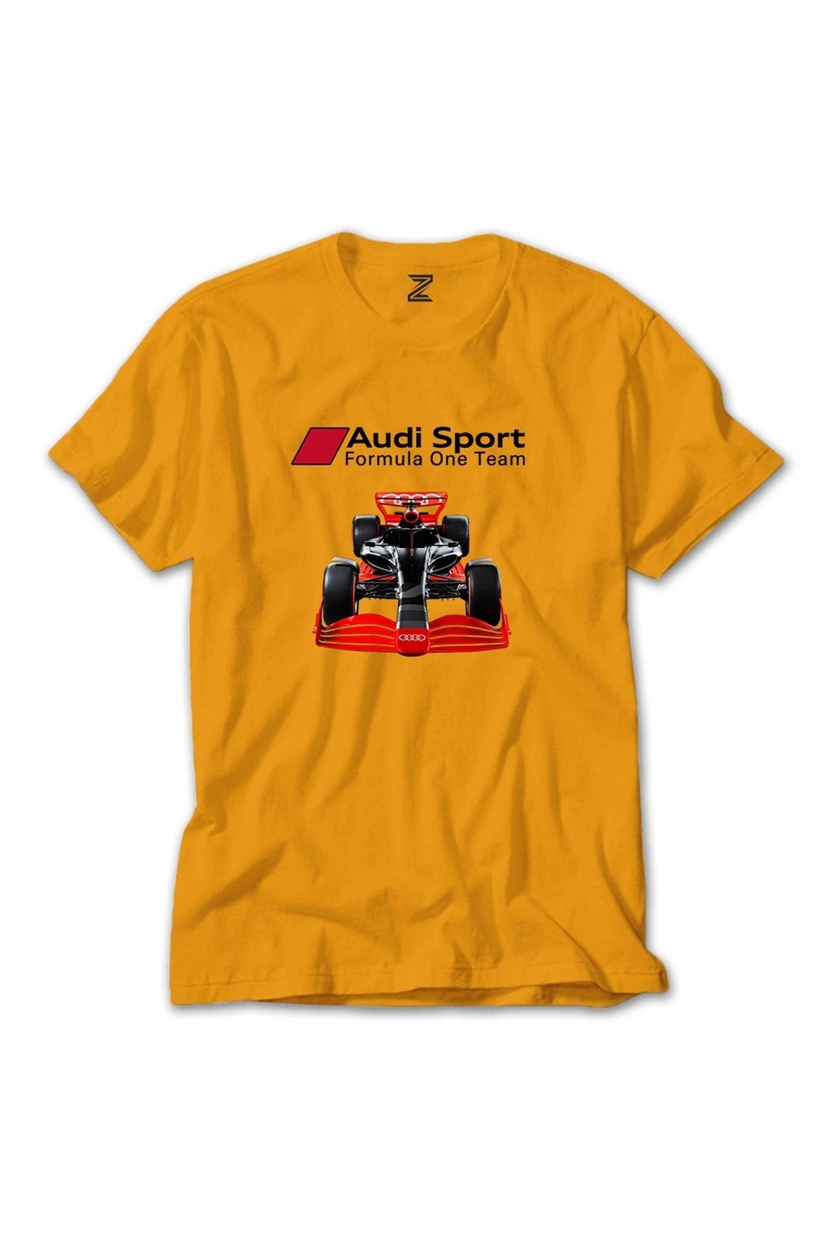 T shirt audi sales gialla