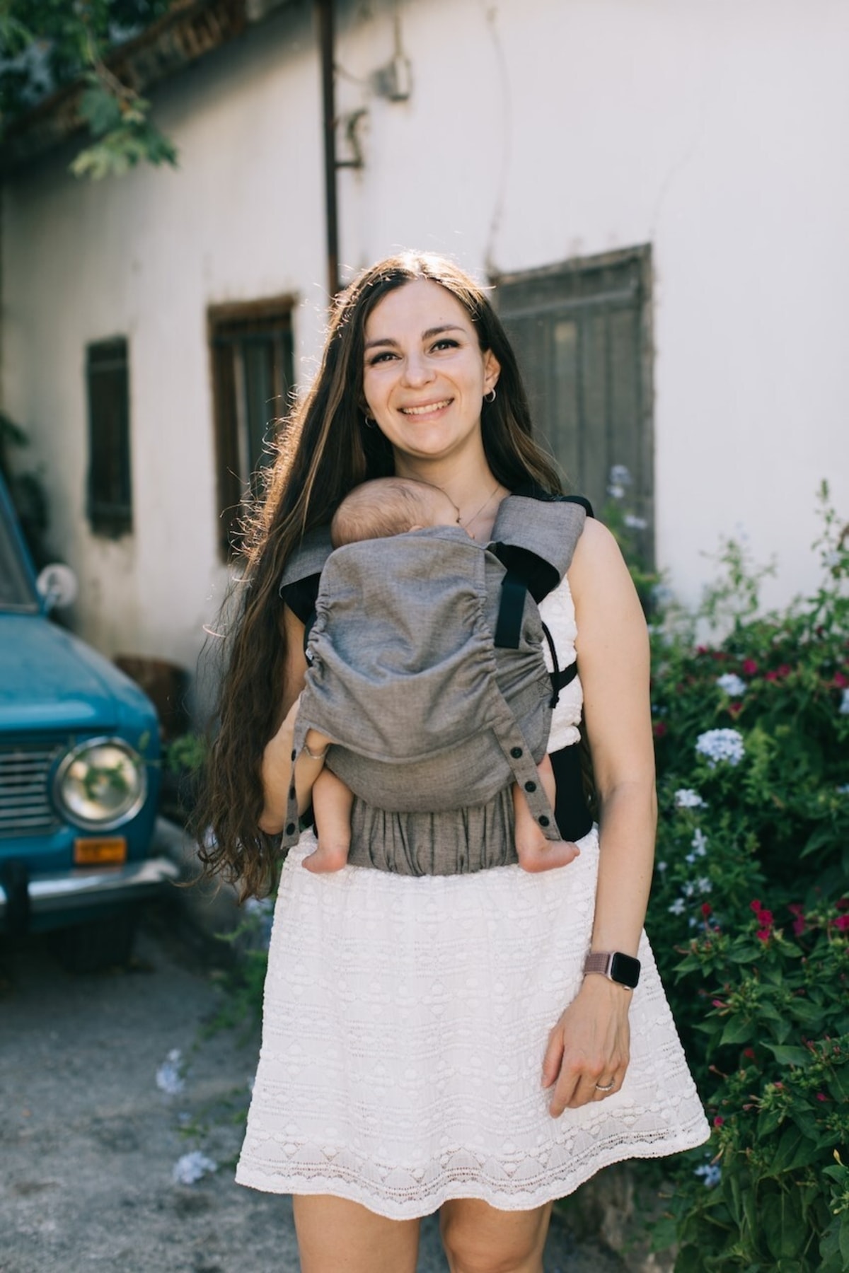 Neko Start Kanguru - Vizon (BEBEKLE BİRLİKTE BÜYÜYEN DOĞUMDAN İTİBAREN KULLANILAN ERGONOMİK KANGURU) fotoğrafı 4 (önizleme)