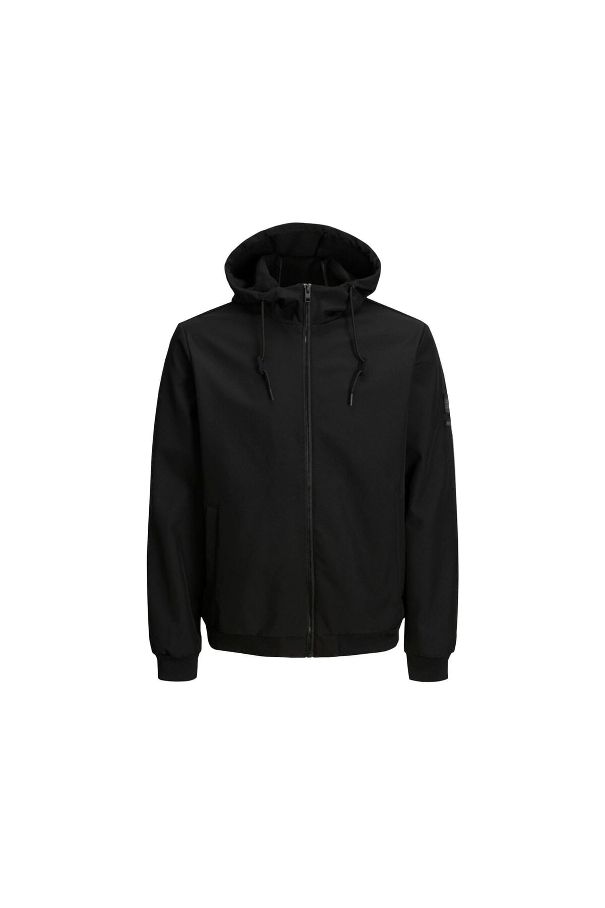 جک اند جونز Jack Jones Waffle Jack Jones کاپشن راحتی مردانه 12215818 مشکی مشکی