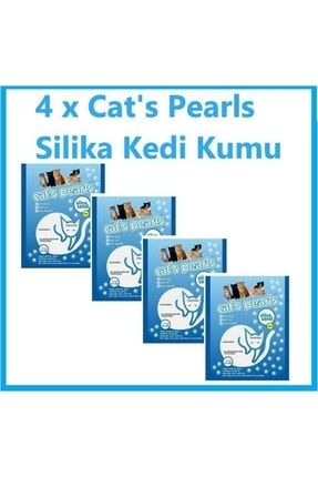 Cats Pearls Silika Kristal Kedi Kumu X 4 Adet 6924030100353ptshpcm