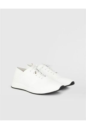 Kadın Beyaz Hakiki Deri Spor Ayakkabı Lambada-4503.1162