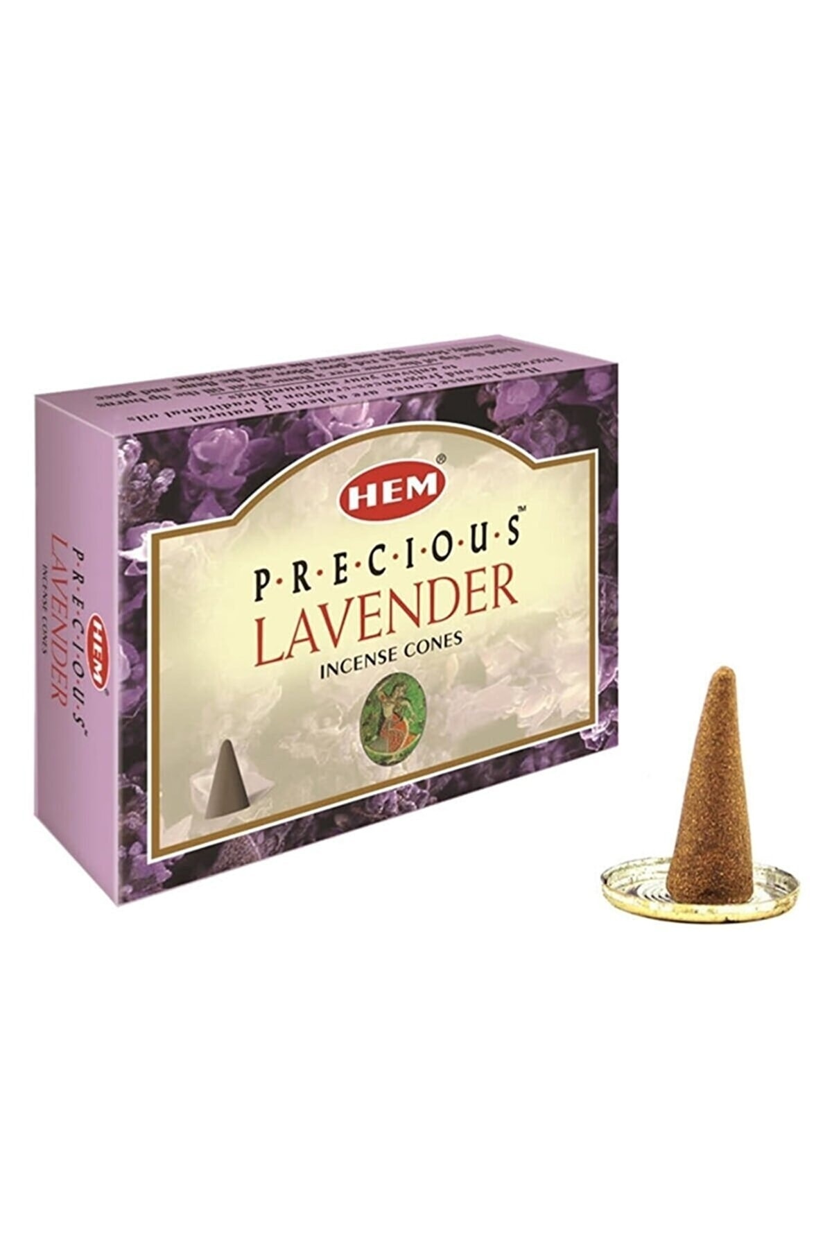 10 Pcs Lavender Cones Conical Incense