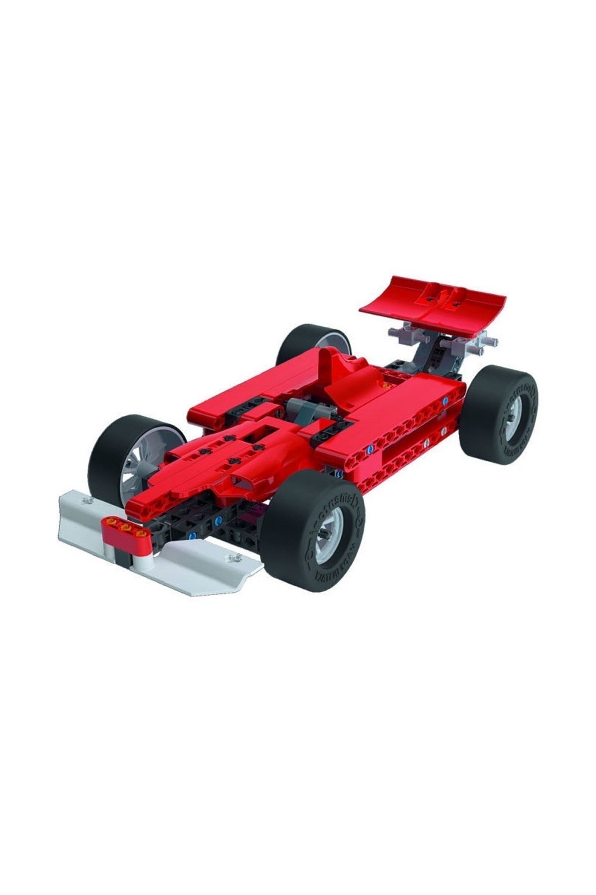 CLEMENTONI-Clementoni Science & Play (Mechanics Laboratory)- Red Racing Car Builder Toy- Build 50 Different Mod 4