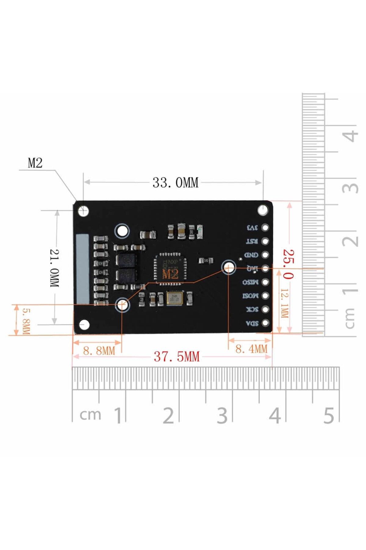 13.56mhz Rfıd Okuyucu Modül Kart Anahtarlık Mini Nfc Manyetik Kart Etiket Okuyucu Personel Takip 5