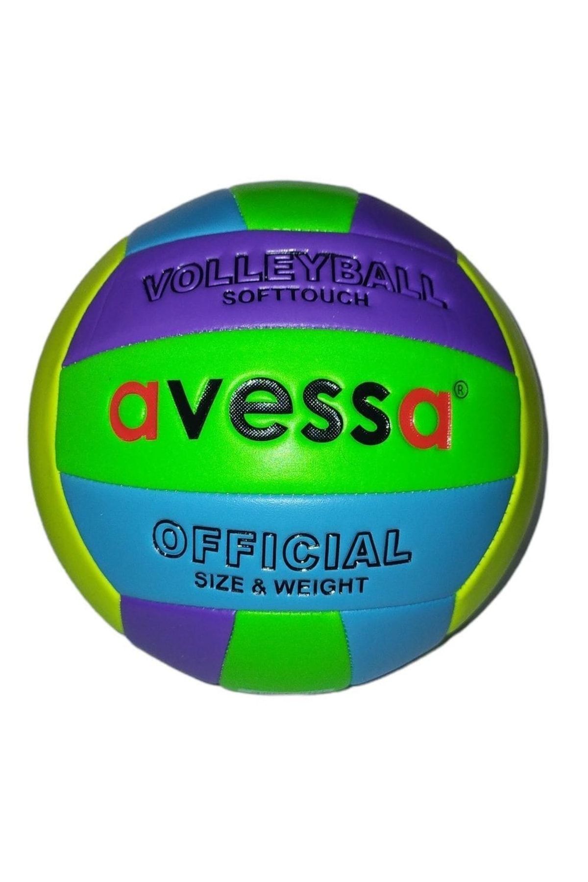 توپ والیبال بنفش سبز آبی VLM 200 Avessa