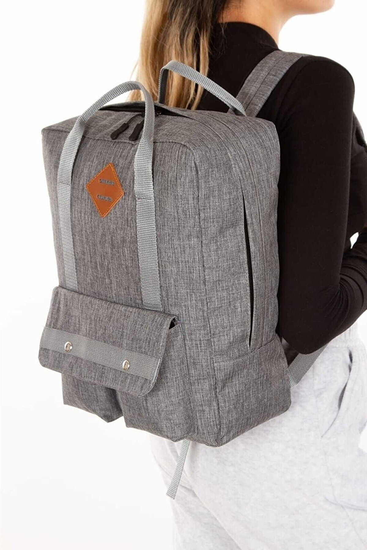 Pull and bear school backpack hot sale