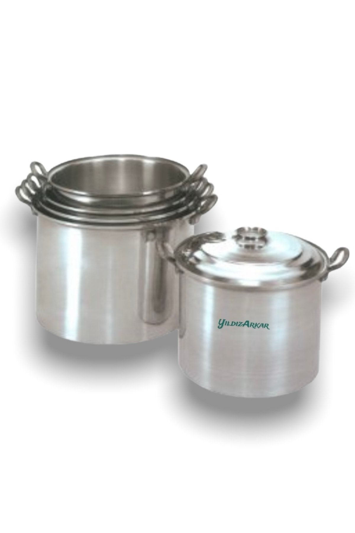 Alüminyum Soba Kazanı Çamaşır Kazanı Mısır Kazanı 20 Litre 34 Cm