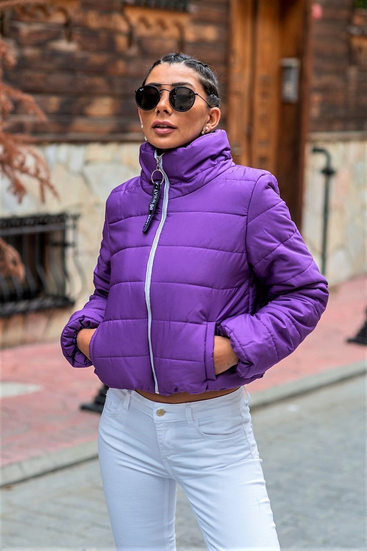 Dark purple 2025 jacket women's