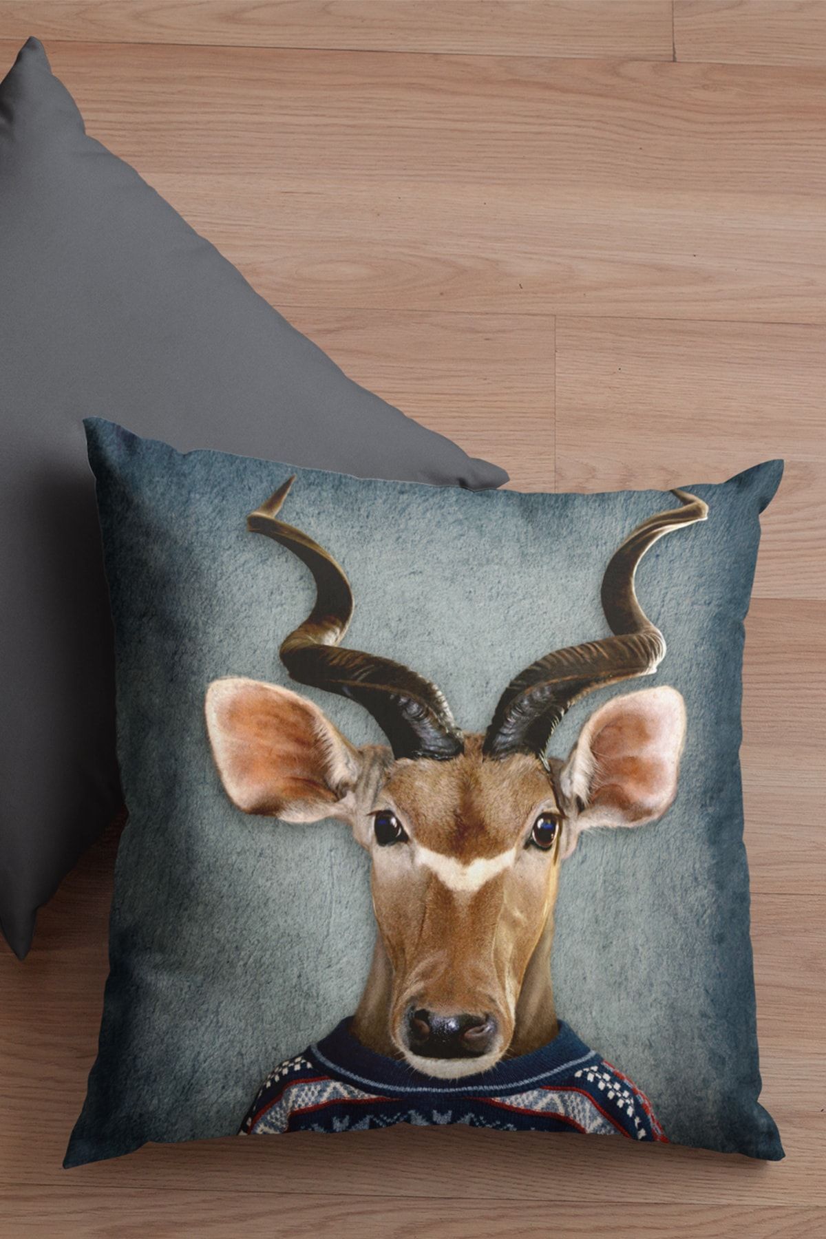Antelope outlet throw pillow