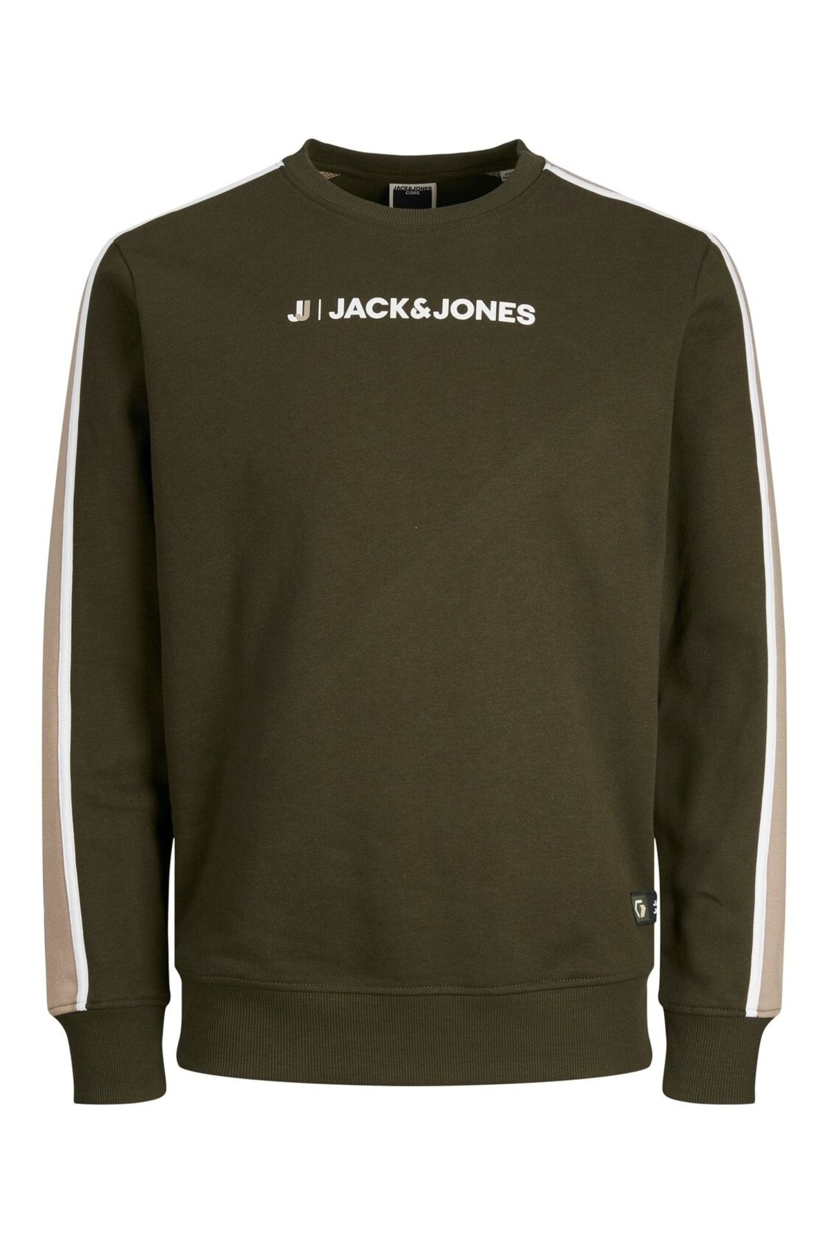 Jack and Jones Men's Crew Neck Pullover Sweatshirt Casual Winter Logo Sweat  Top