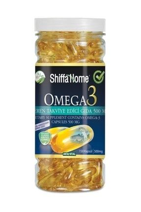 Shiffa Home Omega-3 500 mg x 150 Soft Jel 8690088014703