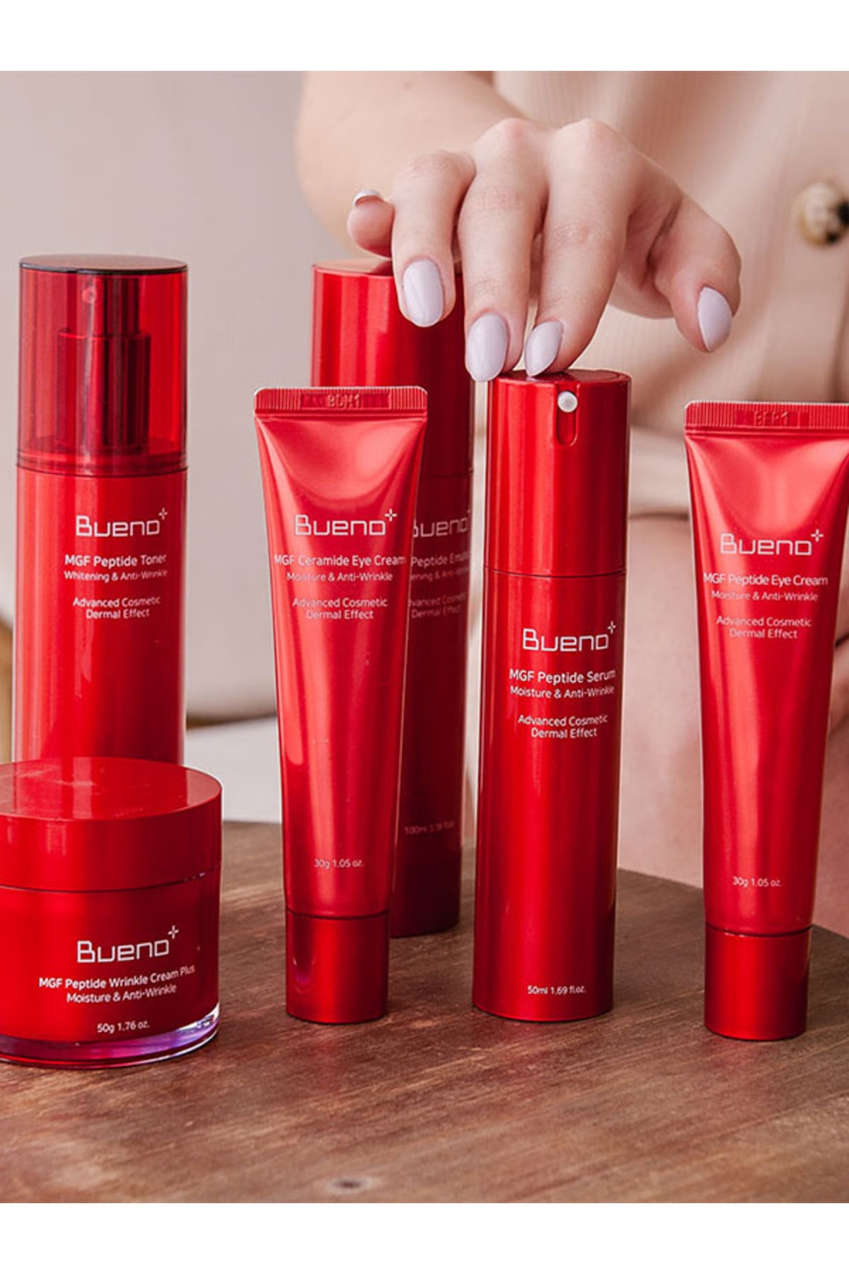 کرم صورت   BUENO | MGF Peptide Wrinkle cream plus اورجینال - تصویر 7
